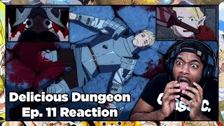 THIS SERIES GOT SO DARK SO FAST!!! Delicious in Dungeon Episode 11 Reaction