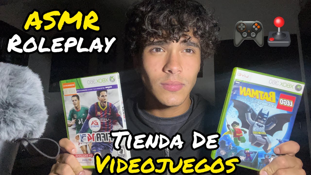 ASMR En Español- Roleplay Vendedor De Tienda De Videojuegos 🎮 😱 