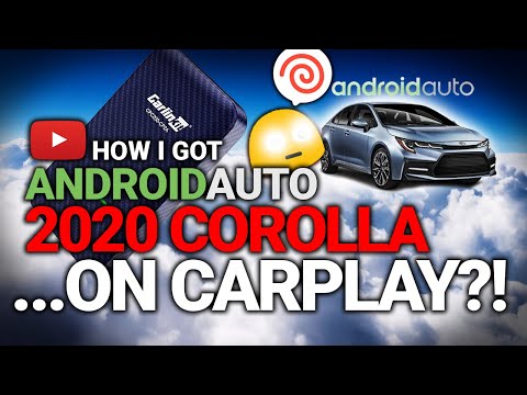 Video: Corolla 2020 are Android Auto?