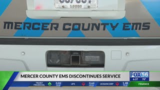 Mercer County EMS to discontinue services