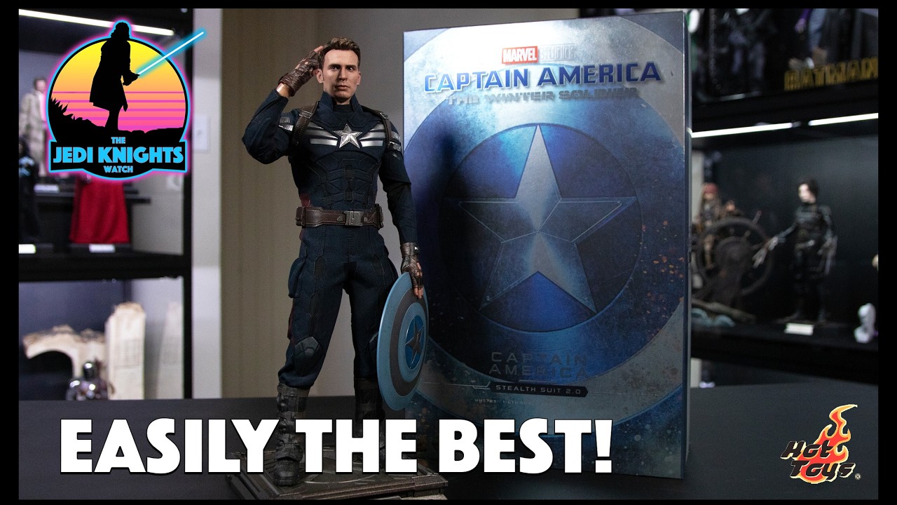 Распаковка и обзор фигурки Капитана Америки Зимний Солдат в костюме-невидимке Stealth Suit 2.0 от...