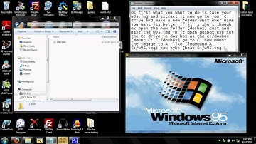Updated windows 95 in dosbox
