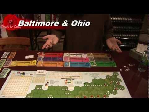 Baltimore & Ohio Board Game Video Review