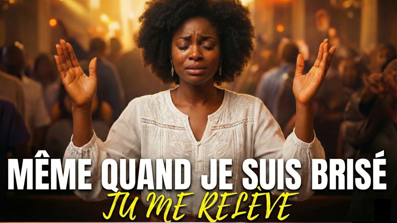 Quand Tu N’en Peux Plus… Dieu Te Relève 🤍🙏🏾 | Adoration qui guérit le cœur