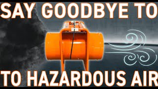 Industrial Extraction Fan for Hazardous Dust Control | Wizard Fan