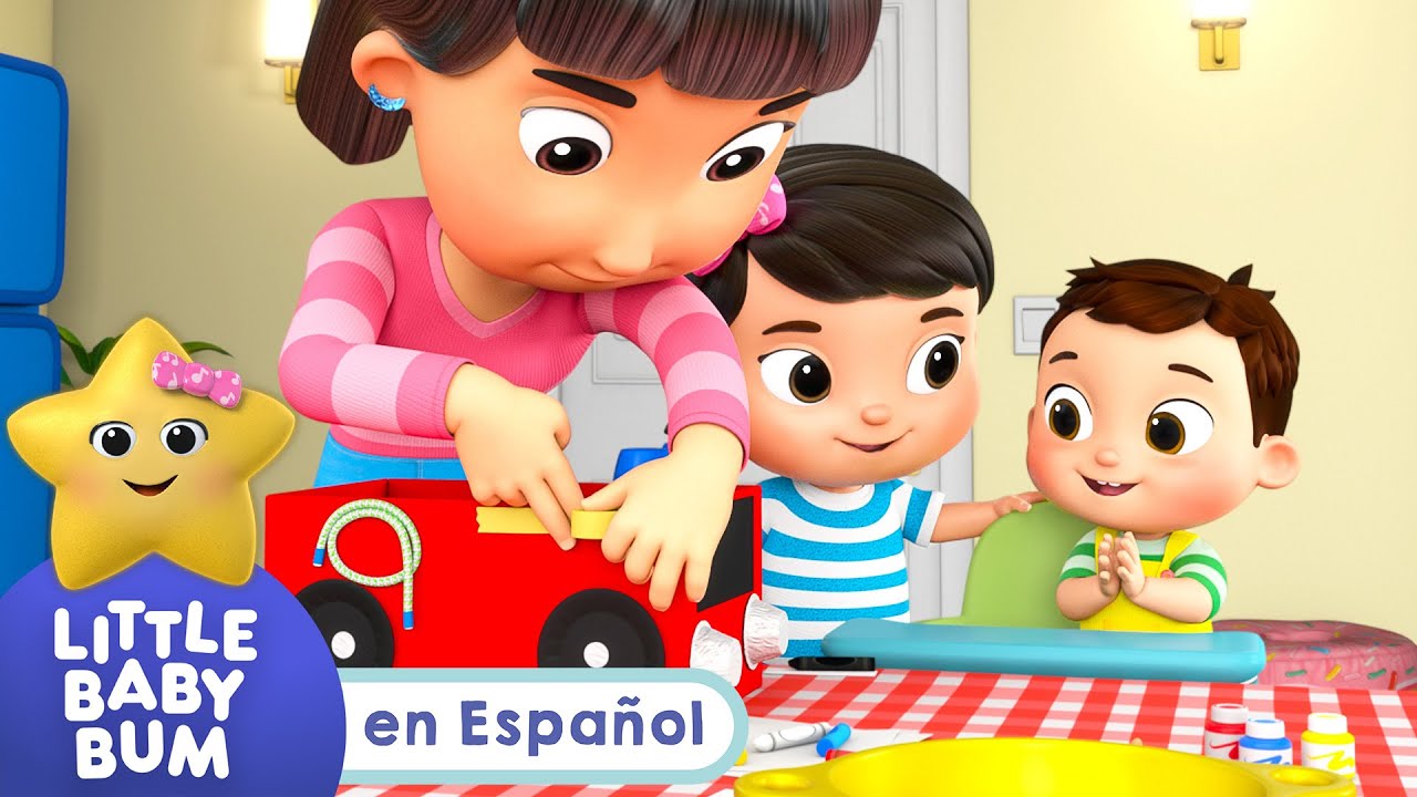 ⁣HACIENDO UN CAMIÓN DE BOMBEROS | Canciones Infantiles | Little Baby Bum en Español