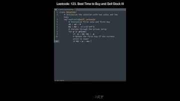 Leetcode 123. Best Time to Buy and Sell Stock III in Python | Python Leetcode | Python Code Tutorial