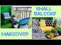 Balcony Makeover|Extreme Makeover for Small Balcony|DIY's for Balcony Makeover|Simply Awesome life