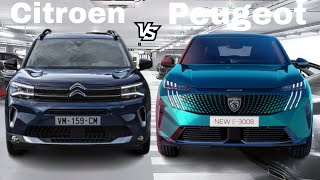 The All New 2024 Peugeot 3008 vs 2024 Citroen C5 Aircross Facelift - See The Difference!