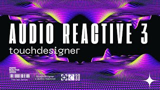 Famous Audio Reactive in TouchDesigner SOP Instancing Cloner to Create Wave Patterns with Glitchcore Colors Wealth