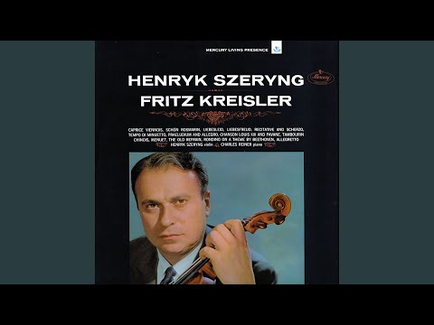 Kreisler: Menuet (in the style of Porpora)