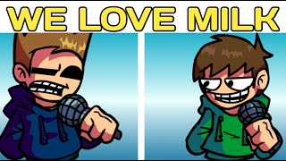 Friday Night Funkin'- EDD & TOM LOVE MILK || EDDSWORLD MILK BUT TOM & EDD SING IT || TOM vs EDD || screenshot 2