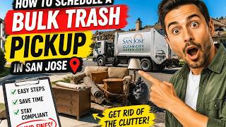 How to schedule a bulk trash pickup in San Jose