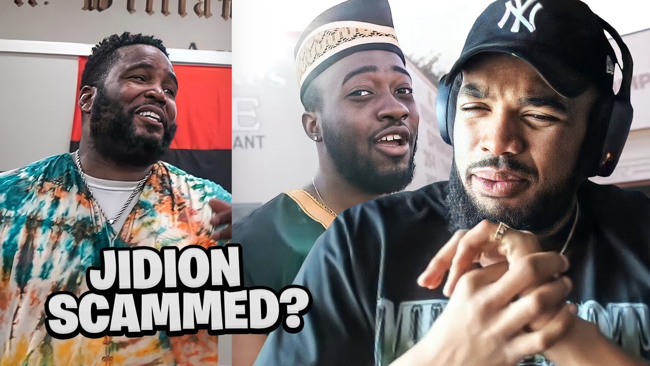 Reacting to @JiDion getting SCAMMED by Dr.Umar during black history month!