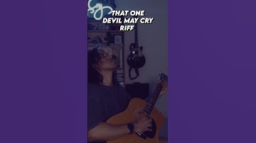 Devil May Cry Riff #devilmaycry #dmc5 #dante #vergil #gaming