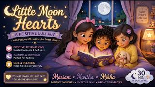 Little Moon Hearts 🌙 | Positive Lullaby with Affirmations for Sweet Sleep