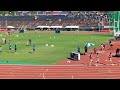 ２０２４年 福岡インターハイin博多の森男子１５００ｍ決勝