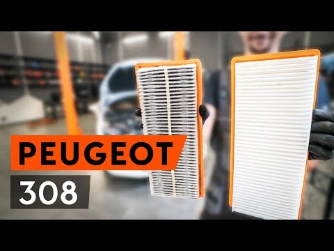 Como substituir filtro de ar no PEUGEOT 308 1 T7 (4A_, 4C_) [TUTORIAL AUTODOC]