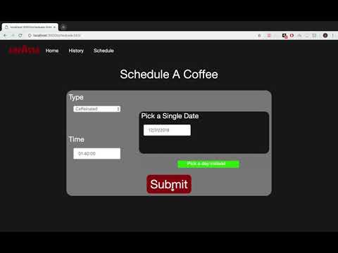 Coffee Machine Project: Test 5