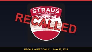 ⚠️RECALL: Straus Ice Cream Has METAL PIECES Inside! #Shorts