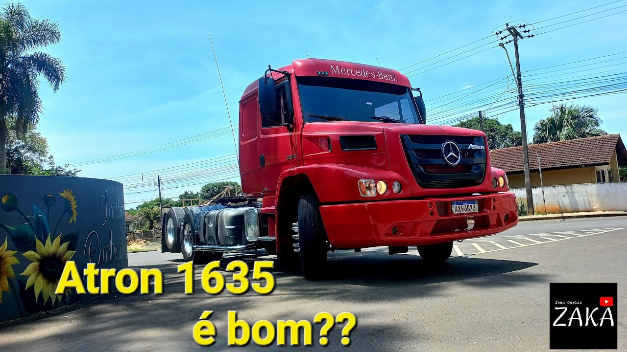 Mercedes-Benz Atron 1635  meu sonho realizado !      será que é caminhão bom pra carreta ls?