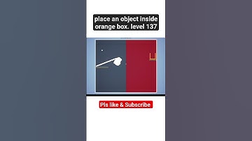 Amazing way to solve level 137, brain it on with 3 stars.