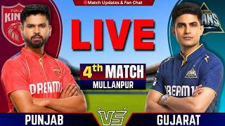 PBKS vs GT, 4th Match IPL 2026 | Live Cricket Match Today | Punjab vs Gujarat Live | IPL MATCH Today screenshot 3