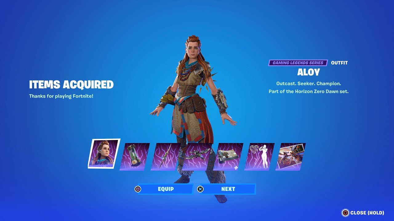 Skin de Aloy de Horizon Zero Dawn chega a Fortnite no dia 15 de abril