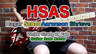 HSAS (Hagar Schon Aaronson Shrieve) Whiter Shade Of Pale Guitar Solo Cover