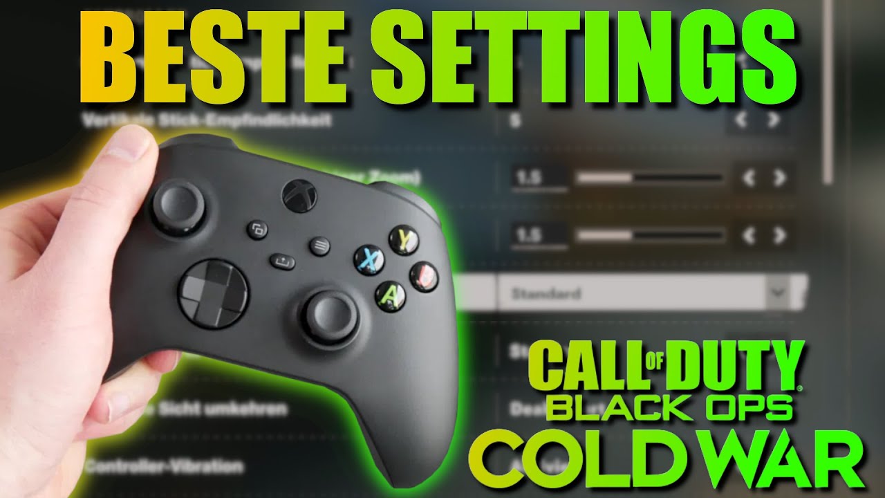 Beste Controller Einstellung für Anfänger - CoD Cold War Anfänger Tipps und Tricks (Deutsch)