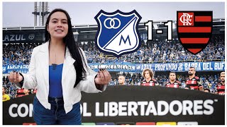 Y esta ROSA🌹✨ en el CAMPIN ?😳 MILLONARIOS VS FLAMENGO 🔥// CRONICA DEL PARTIDO!!!