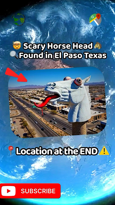 🤯Scary Horse Head🐴 Caught on Google Maps 🌎 #googleearth #googlemaps #googlestreetview #streetview