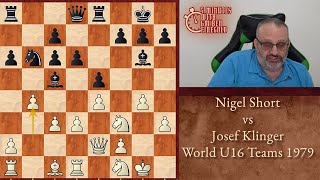 Thumbnail for Five Minutes with Ben: Nigel Short vs Josef Klinger, World U16 Teams 1979