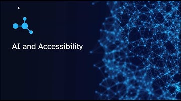 Using Ai to Improve Accessibility