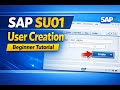 SAP Security Tutorial for Beginners | SU01 User Creation Step by Step | SAP Shiksha