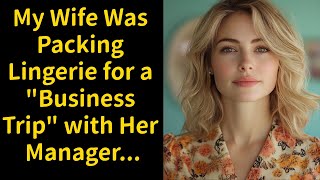 My Wife Was Packing Lingerie for a \