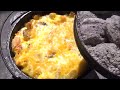 Mountain Man Breakfast Scaled Back for Two  Dutch Oven Cooking