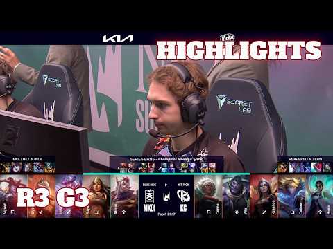 KC vs MKOI - Game 3 Highlights | Round 3 LEC Summer 2026 Playoffs | Karmine Corp vs Movistar KOI G3