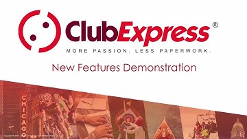 ClubExpress Webinar - New Features Demo (9/24/2025)