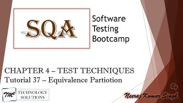 Software Testing Bootcamp | Equivalence Partition | Test Techniques | Software Testing Tutorials