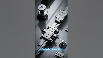 Linear Rail vs Linear Bearing   Which One is Better Part 2 #manufacturing #cnc #automobile #machine