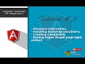 how to fix node package installation, adding components and route pages | Learn angular8 tutorials#2