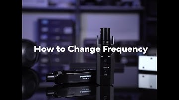Tutorial - How to change the frequency of the PTU-X XLR Wireless Transmitter Receiver System