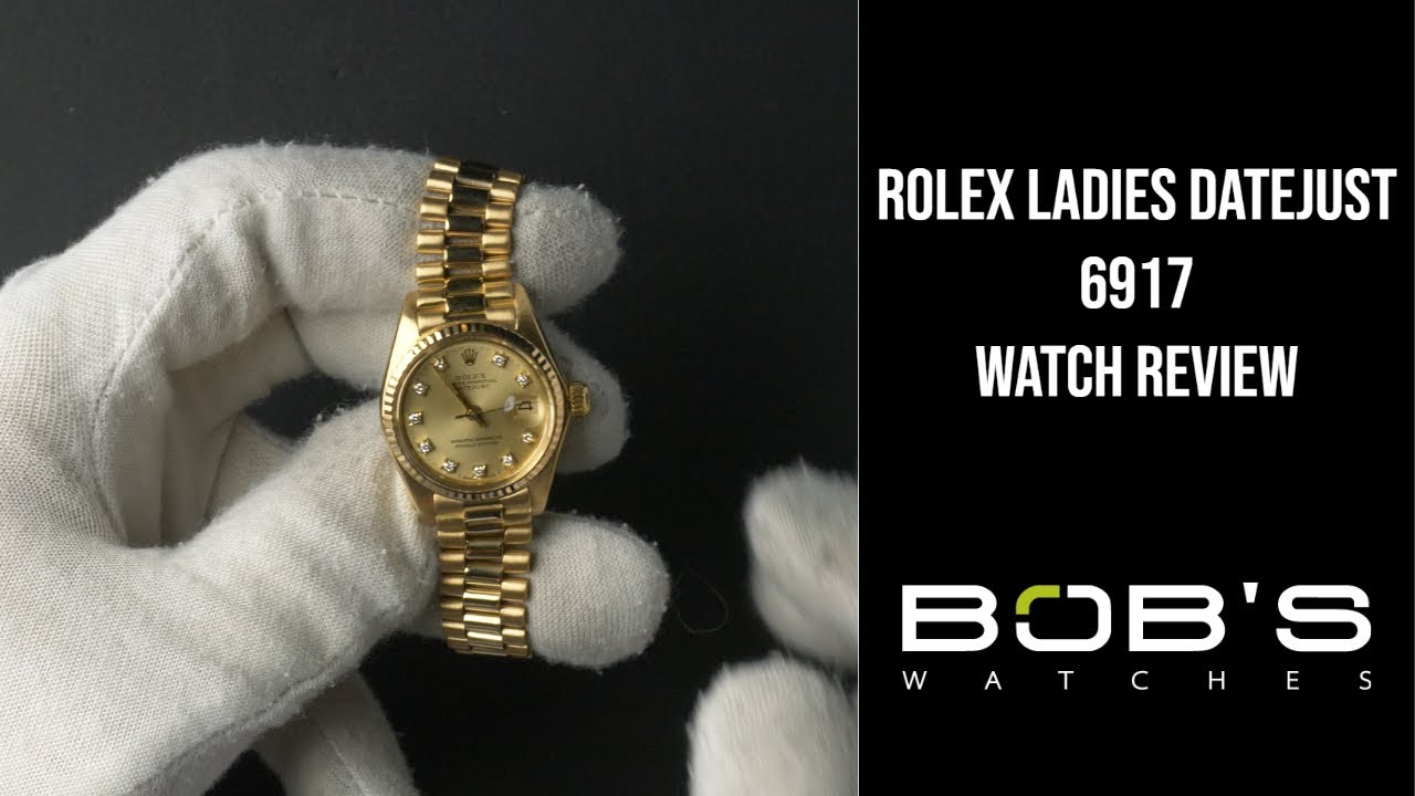 small gold women's rolex watch