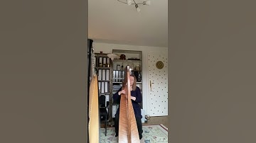 How does this harp sound? #harpmusic  #leverharp  #harps #music #relaxing