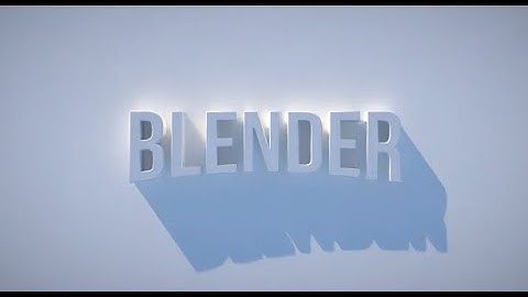 Blender Tutorial   |   Netflix Intro With Custom Text  +  Template