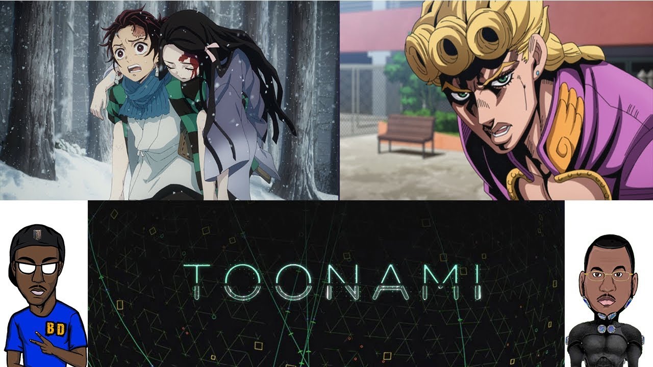 REVIEW:Demon Slayer Dub1&Jojo Golden Wind Dub 1-Toonami Dubs. 