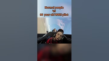 Normal People VS 96 year old Veteran #history #pilot #veteran