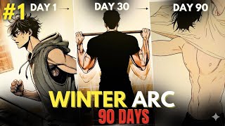 My 90 Days Winter Arc Challenge Begins! ❄️💪 (Part 1) #@MisterProton