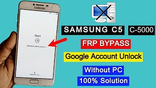 Samsung C5/C5 Pro FRP Bypass 2022 (SM-C5000) FRP Lock Remove | Google Account Unlock Without PC screenshot 3
